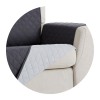 Couch Cover reversible quilted corner sofa cover