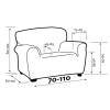 Estivella Stain-Resistant Elastic Sofa Cover