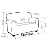Estivella Stain-Resistant Elastic Sofa Cover