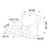 Stretch Recliner Cover Malta
