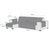 Chaise Longue Sofa Cover Leire
